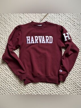 Harvard Champion Maroon Crewneck |xsmall